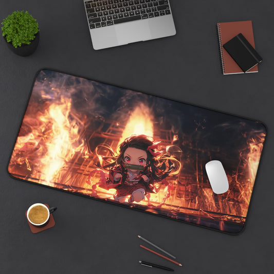 Kamado Nezuko From Demon Slayer Gaming Mousepad