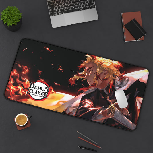 Kyōjurō Rengoku From Demon Slayer Gaming Mousepad