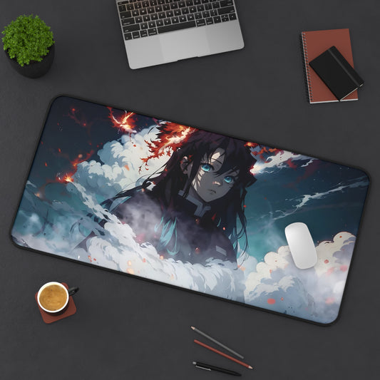 Mist Hashira Tokito From Demon Slayer Gaming Mousepad