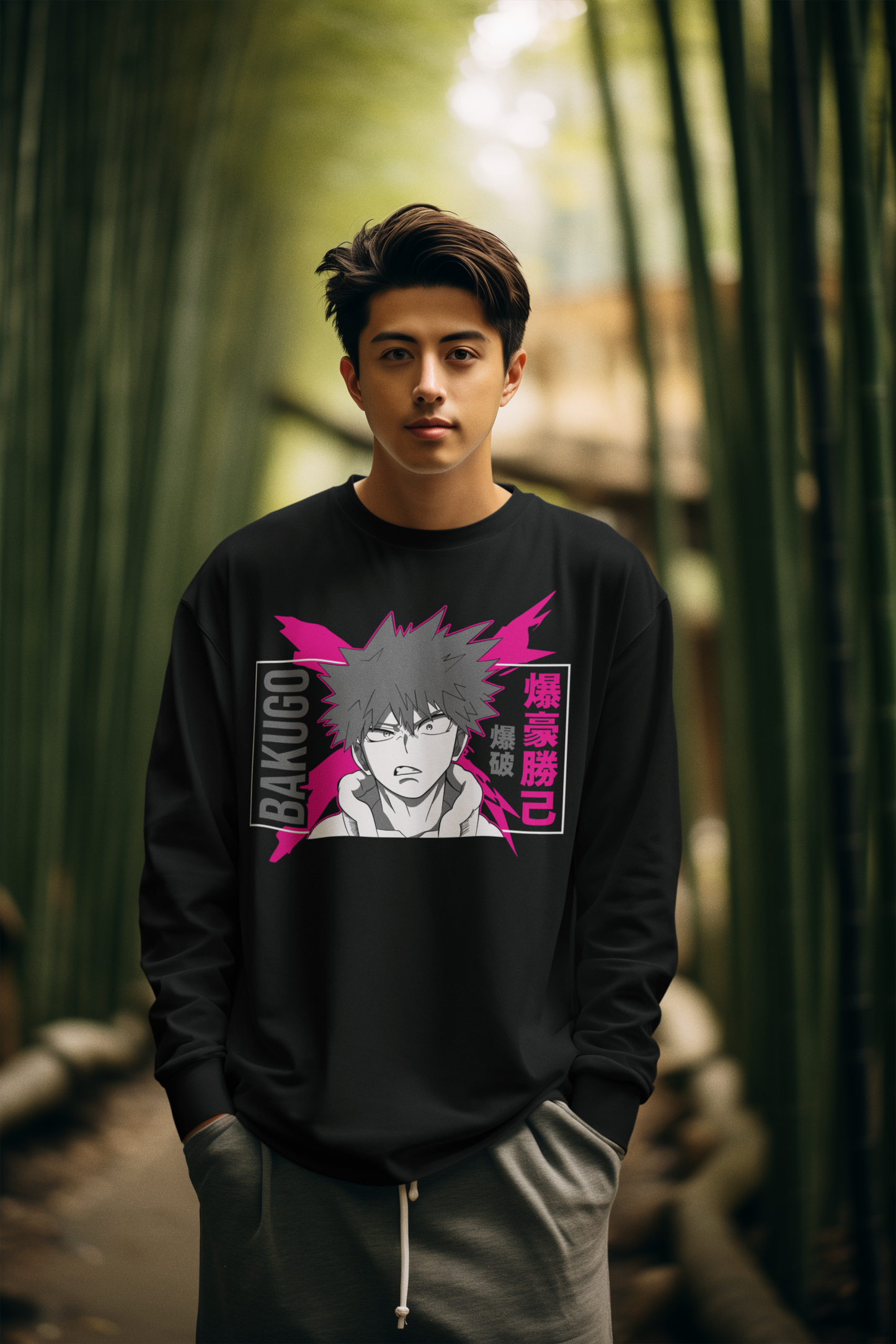 Katsuki " Kachhan " Bakugo from My Hero Academia Unisex Sweatshirt