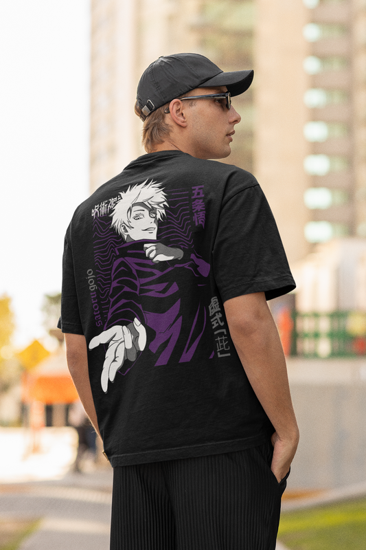 Gojo Satorou from Jujutsu Kaisen Unisex Oversized T-Shirt