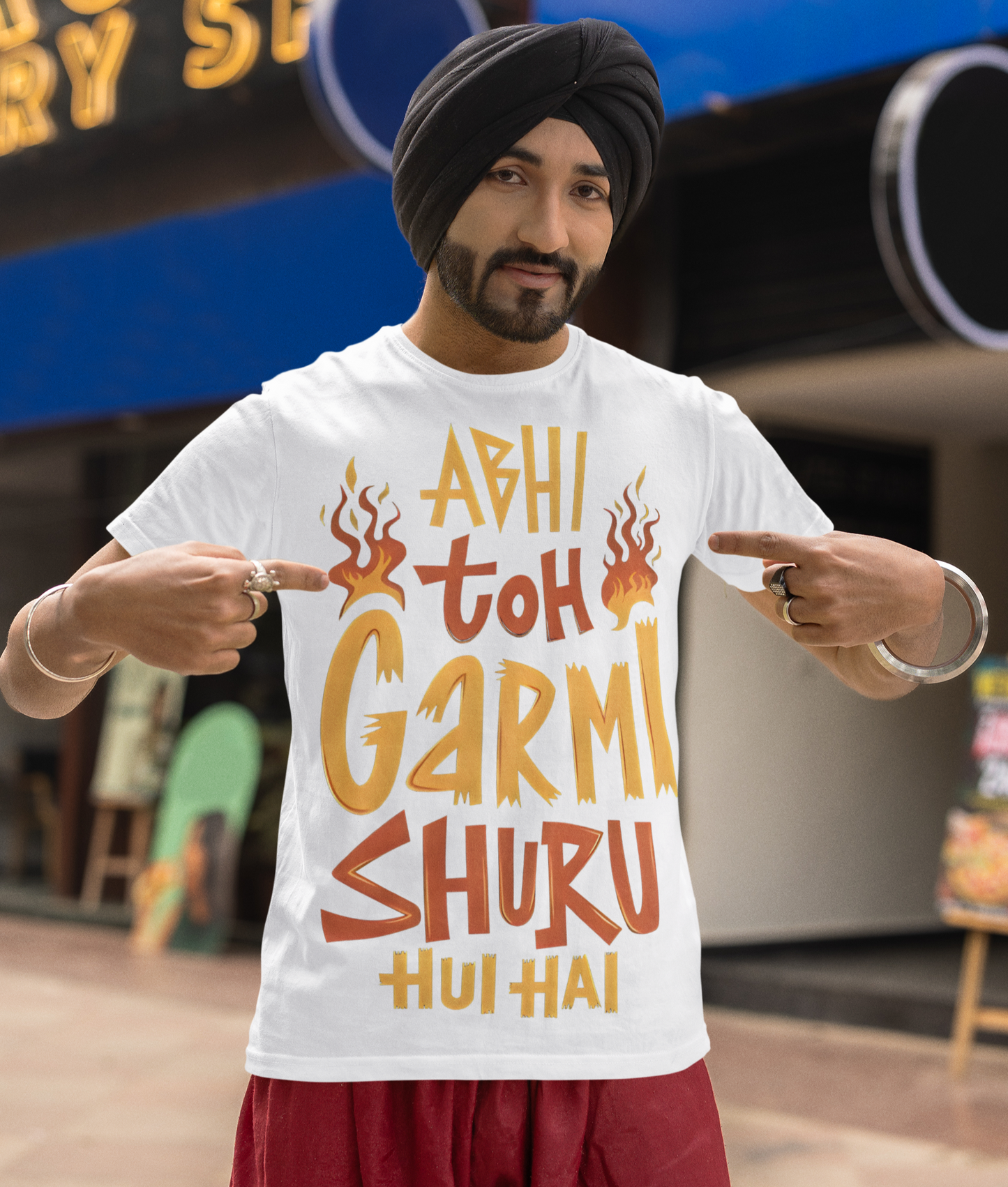 Abhi to Garmi Shuru Hui hai Unisex T-Shirt