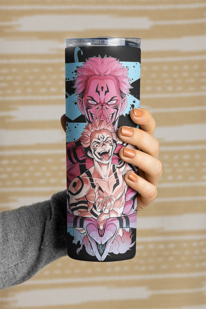 Sukuna From Jujutsu Kaisen Tumbler Bottle