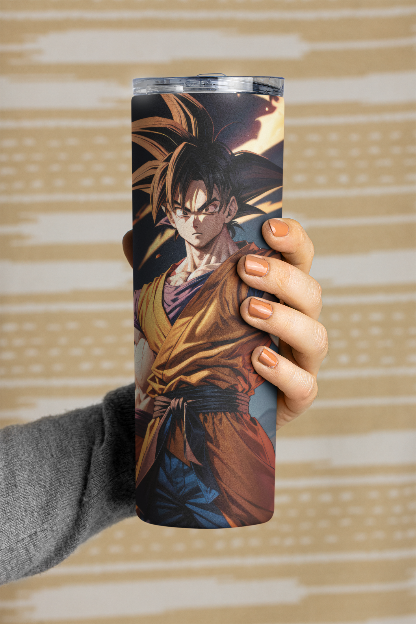 Goku From Dragon Ball Tumbler Bottle