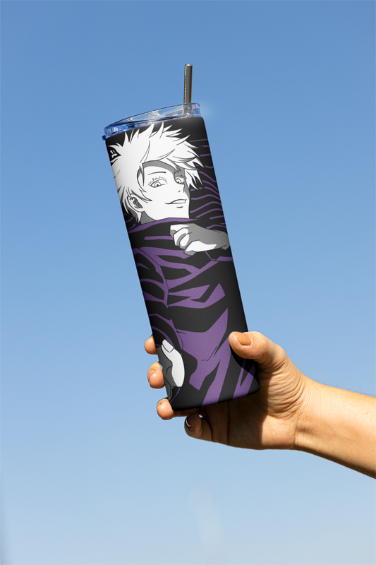 Satoru Gojo From Jujutsu Kaizen Tumbler Bottle