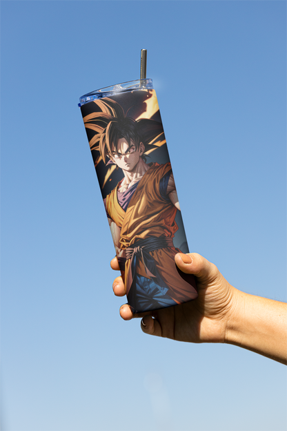 Goku From Dragon Ball Tumbler Bottle