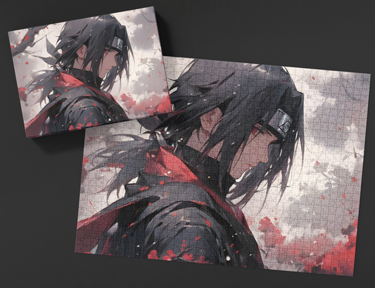 Itachi Uchiha From Naruto 120 Piece Jigsaw Puzzle by Hyper Kult