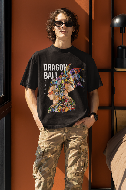 Goku & Vegeta from Dragon Ball Unisex Oversized T-shirt