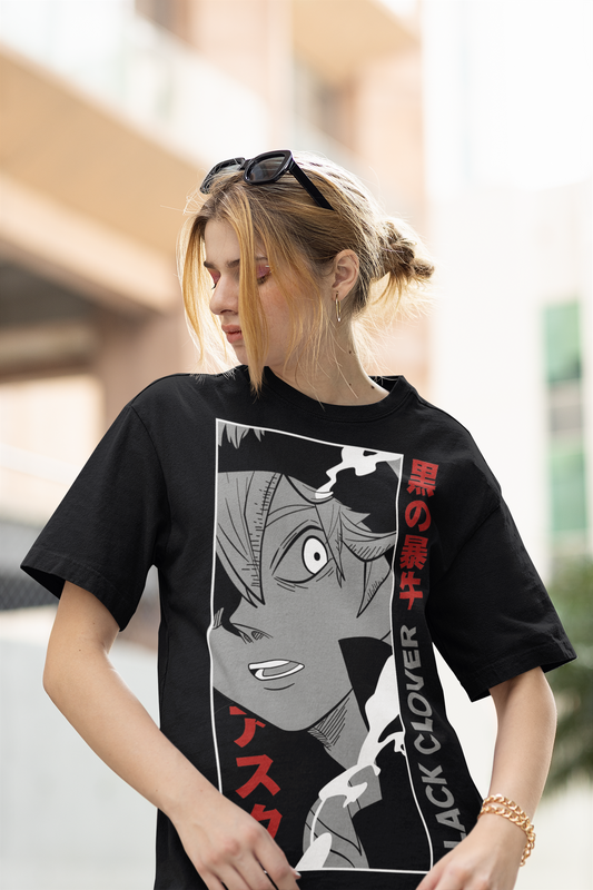 Asta from Black Clover Unisex Oversized Tee